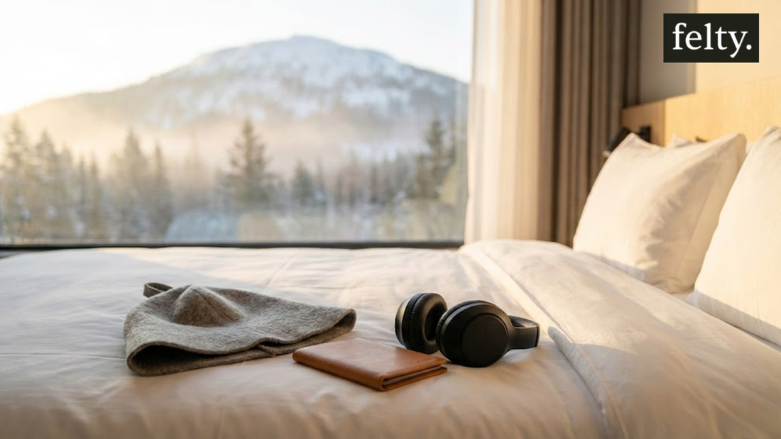 A Packable Sauna Hat is Your Travel Companion for Comfort