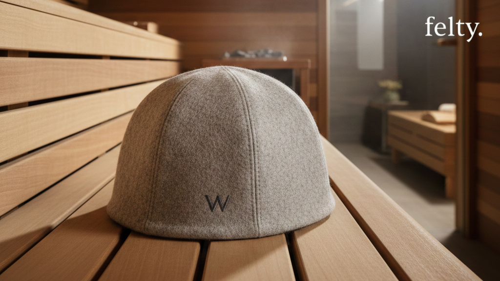 Branded Sauna Hats for Corporate Wellness Gifts