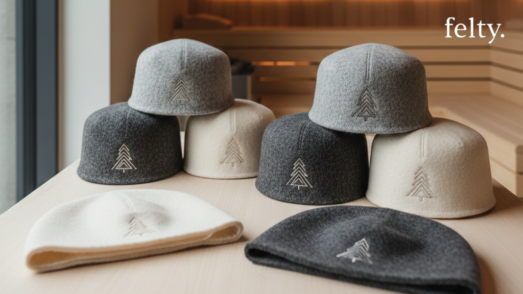 Custom Sauna Hats Bulk Order: Save & Brand