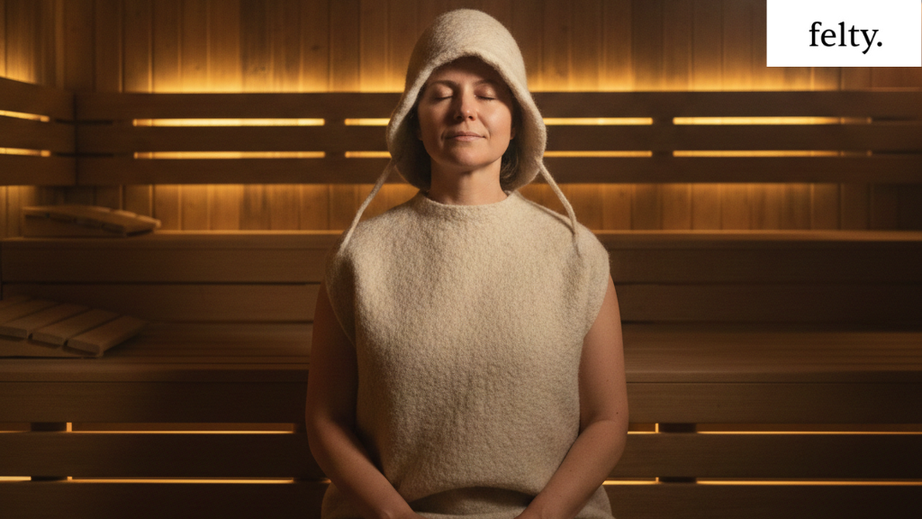 The Handmade Custom Sauna Hats That Extends Your Relaxation