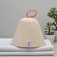 Felty Original Wool Sauna Hat - Ivory