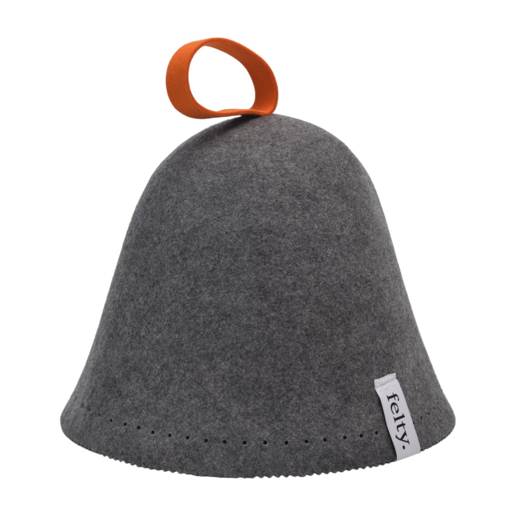 Felty Original Wool Sauna Hat - Heather Gray