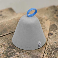 Limited Edition - Ice Blue Felty Original Wool Sauna Hat