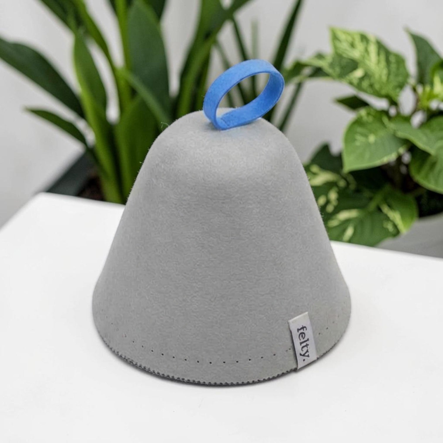 Limited Edition - Ice Blue Felty Original Wool Sauna Hat