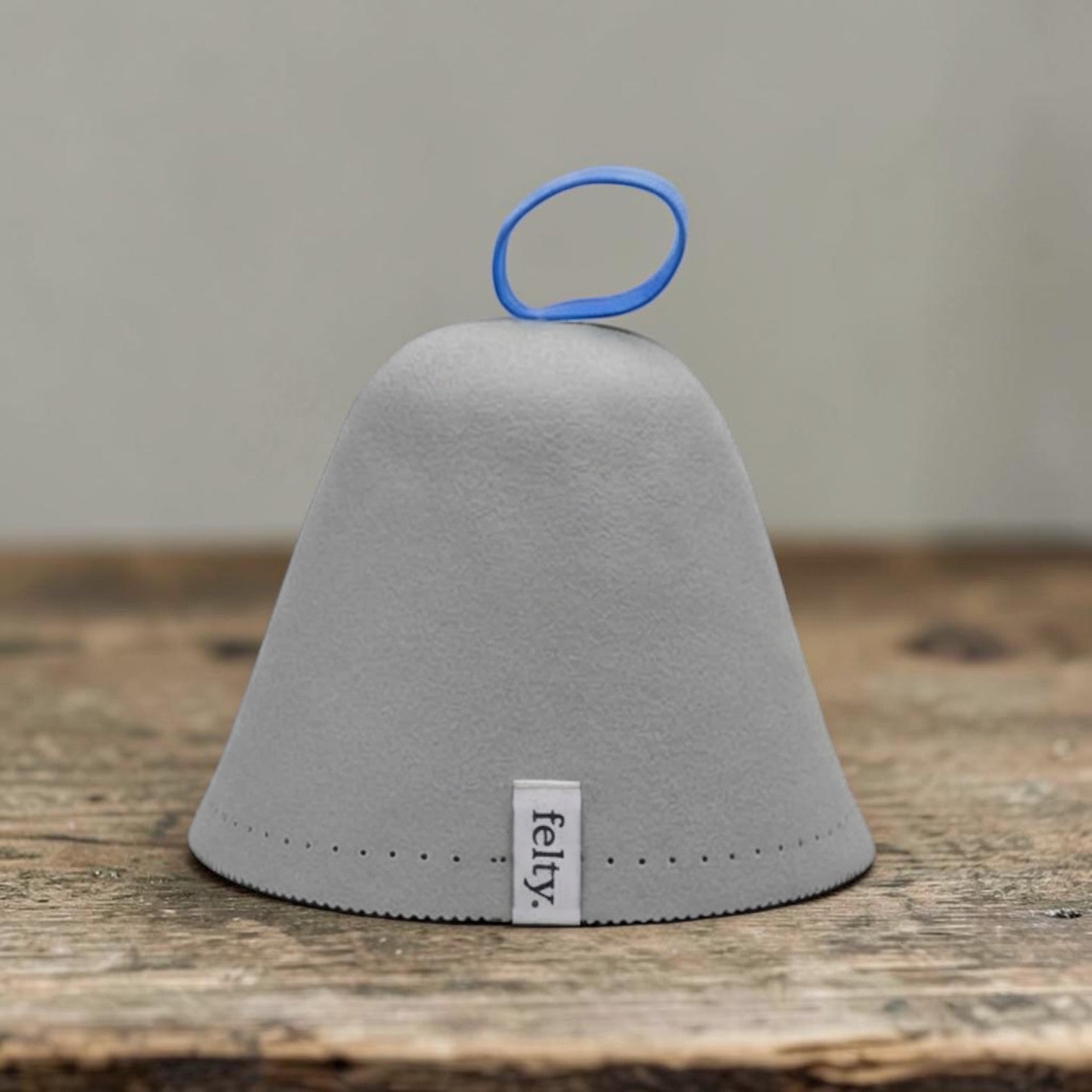 Limited Edition - Ice Blue Felty Original Wool Sauna Hat